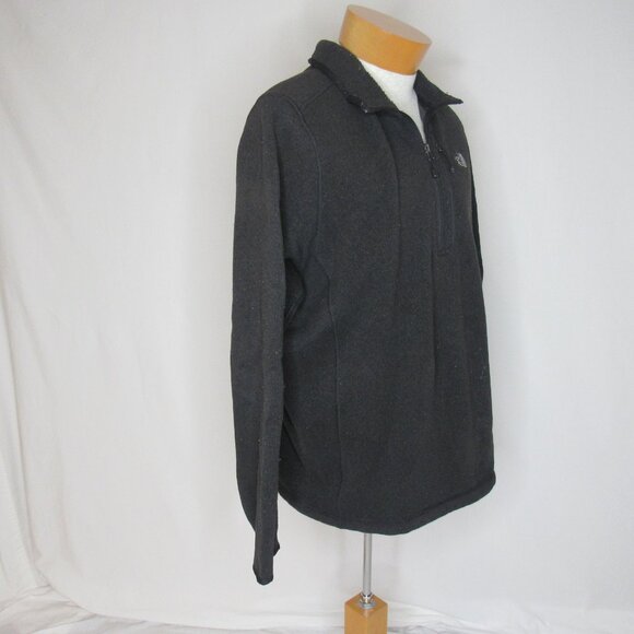 The North Face Gordon Lyons 1/4 Heavy Weight Sweater Knit Fleece Men's XL XLarge - Picture 4 of 9